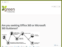 Tablet Screenshot of green-itconsulting.com